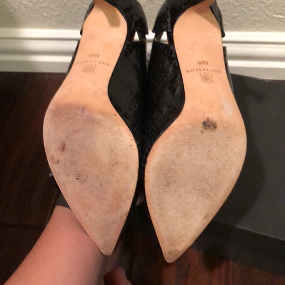 Ann Taylor leather pumps - Picture 4 of 6